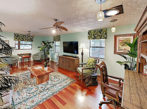 New Listing! Canal-side Gem W/ Huge Yard & Hot Tub 2 Bedroom Home