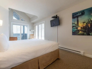 Renovated Ski in ski out 2 bedroom 1 bedroom plus enclosed loft