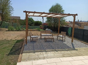 Casa amb piscina i jardí a Palamós per 6 persones