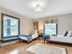 Chic Durham Home w/ Game Room: Walk to Downtown!