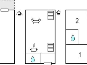 Beautiful Home in Sandve With 2 Bedrooms and Wifi