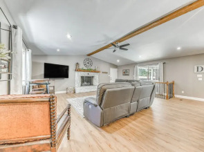 Alto Retreat w/ Wraparound Deck & Game Room!