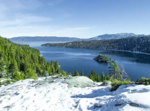 Luxury Mountain Retreat | Lake Views, Deck + BBQ | Pool Table & Chef’s Kitchen