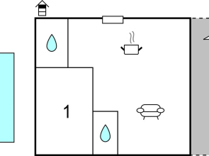 Stunning Apartment in Novalja With Wifi, Outdoor Swimming Pool and 1 Bedrooms