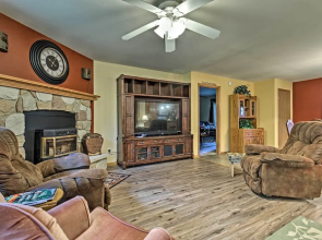 Lakefront Family Getaway w/ Private Deck & Dock!