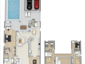 Beautiful 5 Bed Pool Home In Reunion 5 Bedroom Home by RedAwning