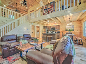 Hot Tub, Pool Access & Fire Pit: Gatlinburg Cabin