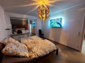 Modern Apartment With Balcony