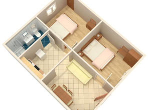 Apartment Cvita - 150 m from pebble beach: A4 Bol, Island Brac