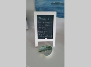 Sapphire Beach Pet Friendly Beach 5 minute walk