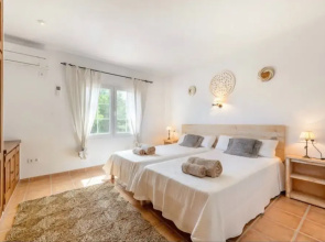 Detached Villa in Ibiza with Great Views of Hills & Hot Tub