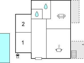 Nice Home in Jesenice With Wifi and 2 Bedrooms