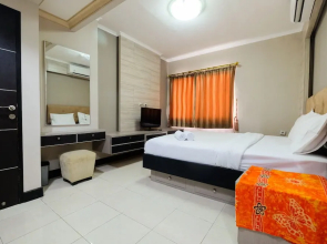 Cozy And Elegant 1br Apartment at Mediterania Boulevard
