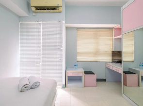 Homey And Cozy Studio Room Taman Melati Margonda Apartment