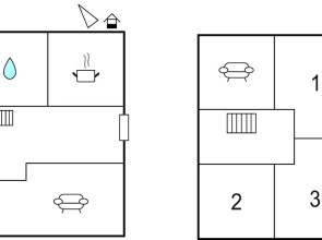 Nice Home in Oos With 3 Bedrooms and Wifi