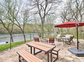 White River Fishing Escape w/ Deck & Patio!