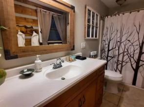 The Mountain Forager Cabin, Whitewater Rafting, Polar Express, Hot Tub, Home Gym