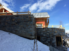 Luxury Chalet in Valloire With Wood Burning Stove and spa