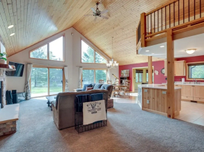 Lakefront Eagle River Vacation Rental w/ Boat Dock