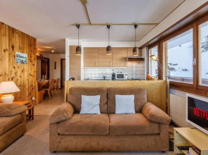 Mont Parrain 24 Ski in out Apartment on the Slopes With Garage