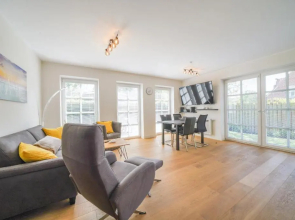 Südstrandhus Urlaub mit Hund Wohnung 1 unten