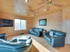 Lakefront Birchwood House w/ Deck + Fire Pit!