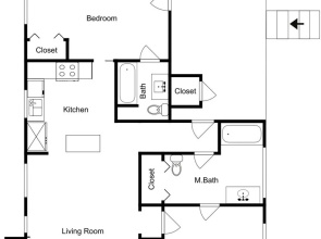 Restored 1920s Home 2 Bedrooms 2 Bathrooms Home