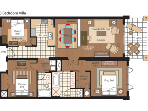 3-Bedroom Villa 309 in Kahuku