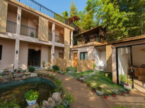 Nanshan Bamboo Sea Micheng Bubble Resort Garden