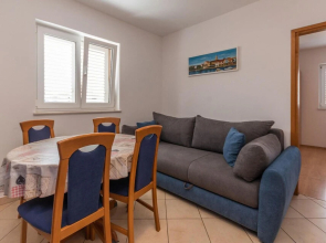 Stunning Apartment in Pakostane With 1 Bedrooms and Wifi