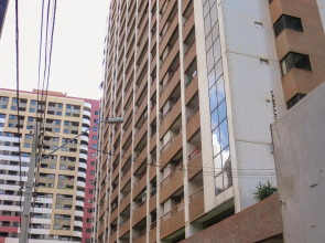 Apartamento com Varanda vista mar, Max 4 Pessoas