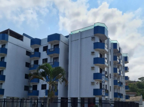 Apartamento na praia grande 350 m da praia ATE 08 PES
