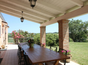 Villa Diana, Marche - intera struttura con piscina