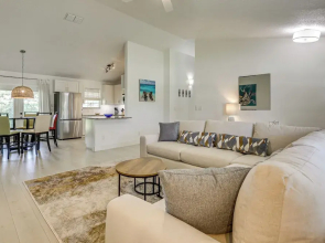 < 1 Mi to Butler Beach! Home w/ Backyard Oasis