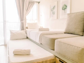 Simple and Cozy Living Studio Room at Poris 88 Apartment