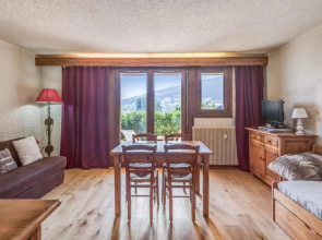 Cosy studio with view on the Mont Blanc mountain in Combloux - Welkeys