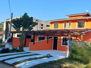 Casa 4Quartos-Condominio Mar Verde- Piscina Privativa-AR -Wiffi-Praia da MOCOCA !! Próx à divisa com UBATUBA !!!