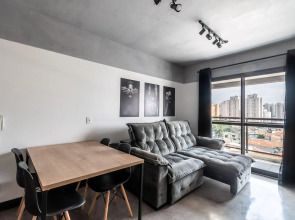 BE76 Apartamento Industrial no Tatuapé C/Vaga Prox Metro Carrão