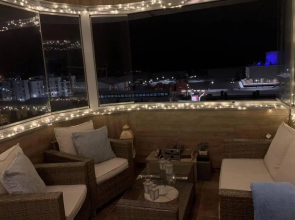 DOWNTOWN PENTHOUSE-SPA,sauna,3BR,seaview,free park