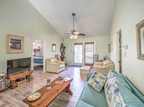Oak Island Home w/ Yard < 1 Mi to the Beach!