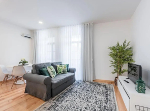 LovelyStay - 1BR Flat w AC and Balcony by Aliados