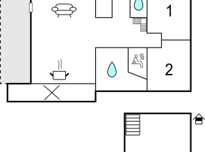Beautiful Home in Dagebüll With 2 Bedrooms, Sauna and Wifi