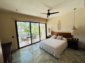 Pool with Private Balcony  Studio S13