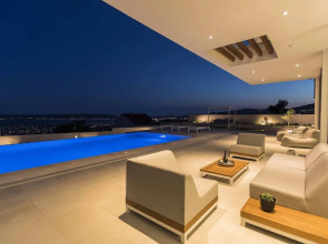 Villa Hedonist with Heated Pool