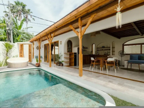 Villa Canggutopia 3 by Alfred in Bali - Tropical 1BR Villa in Heart of Canggu Echo Beach
