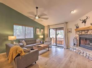 Pet-friendly Show Low Cabin w/ Trail Access!