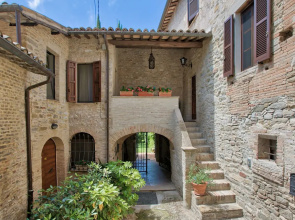 Villa at a Popular Place in Bevagna With Terrace & Garden