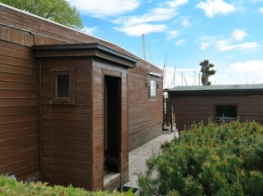 6 Pers - Chalet Emma Located at the Lauwersmeer With own Fishing Pier