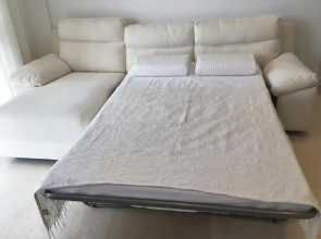 Seaview 1 BR with Beach & Pool access in Mangroovy