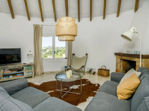 Ibiza-style Villa in Moraira With Private Pool and Magnificent View
